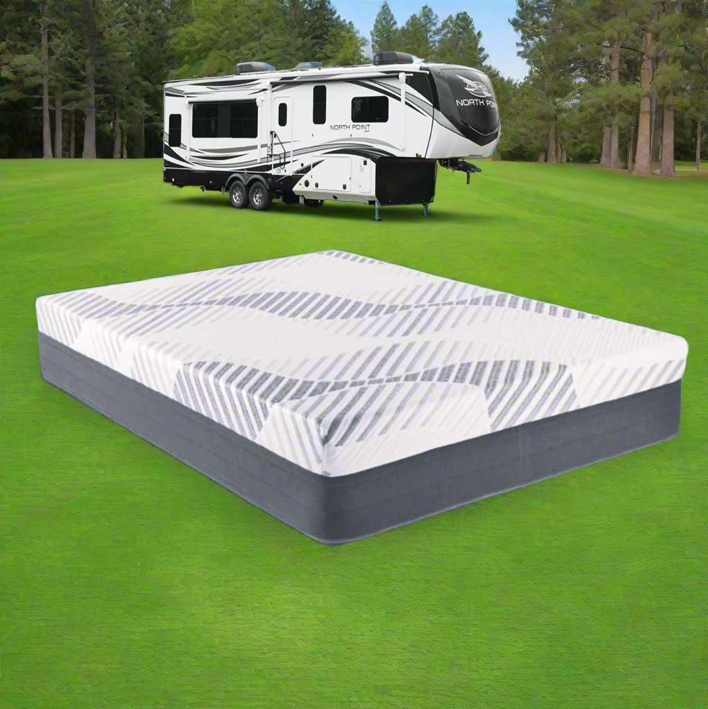 Lux Cool 12" Hybrid Gel-Infused Memory Foam RV Mattress