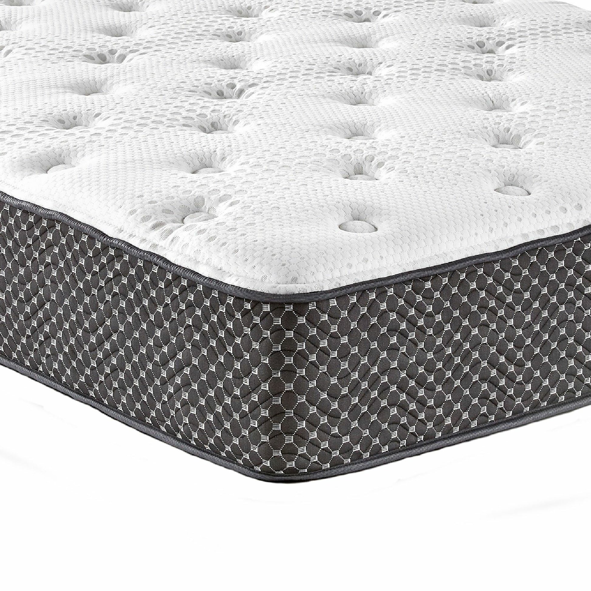 JourneyRest Cool 12" Hybrid RV Mattress corner view.