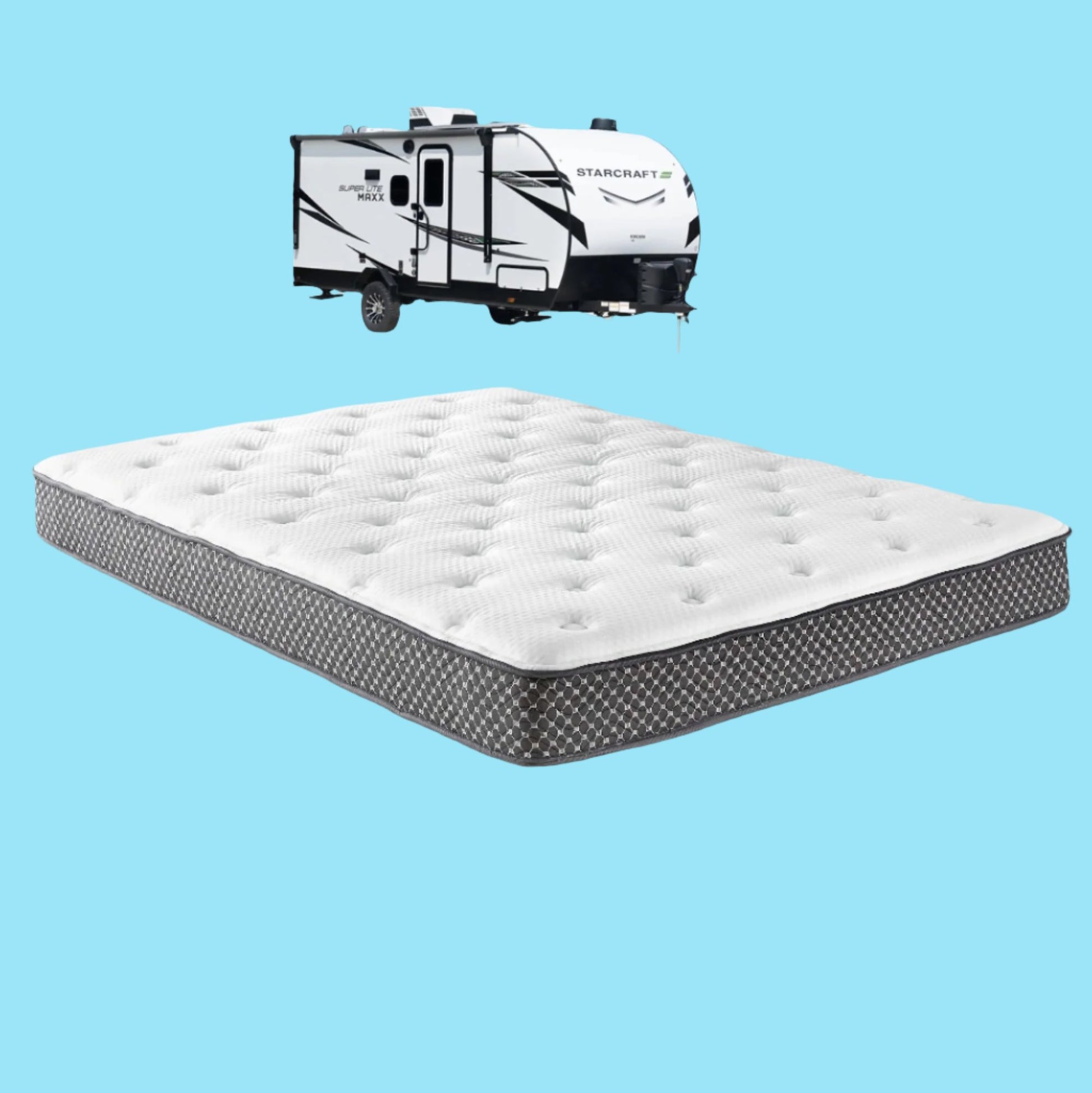 JourneyRest Cool 8" Hybrid RV Mattress