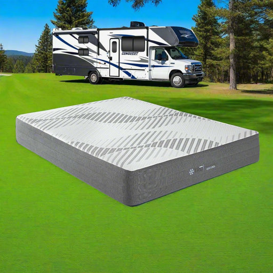 Lux Cool 12" Copper Elate Foam RV Mattress
