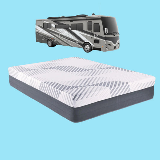 Lux Cool 14" Hybrid Gel-Infused Memory Foam RV Mattress 