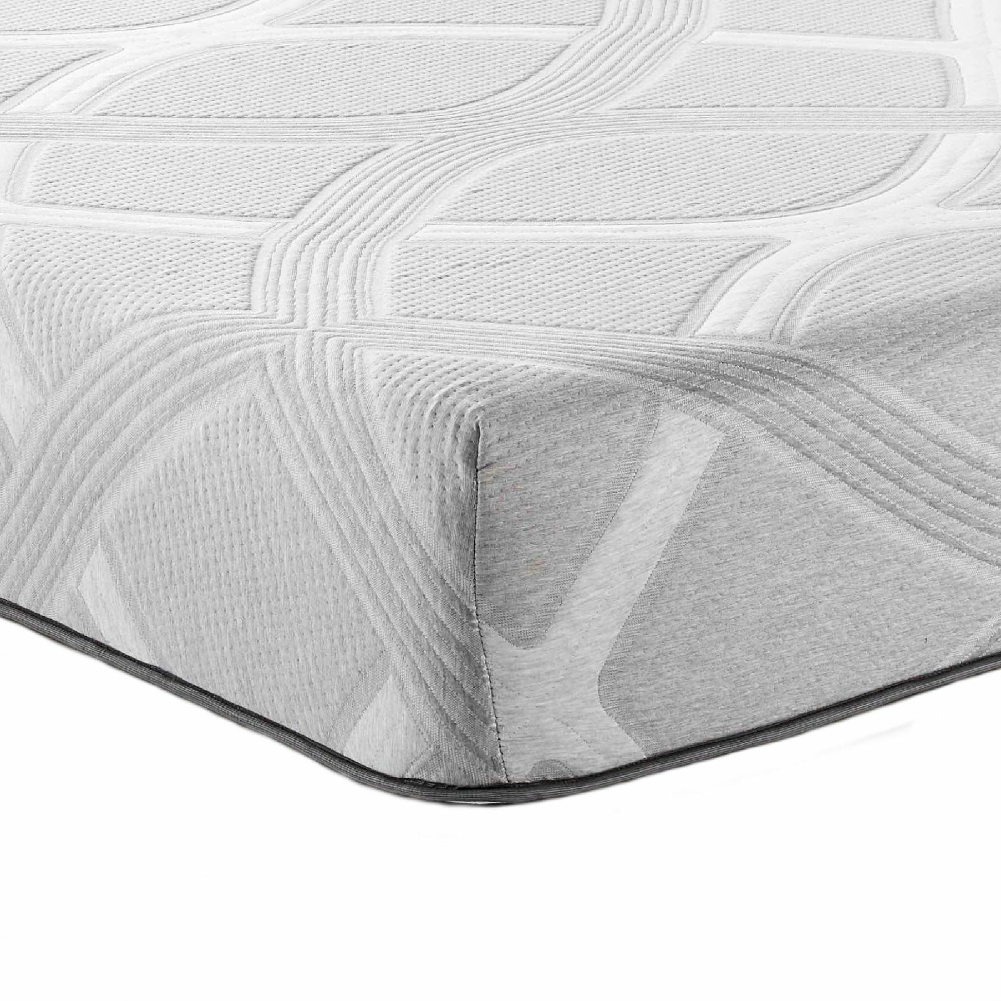 RoadDreams Cool 10" Gel Memory Foam RV Mattress corner view.