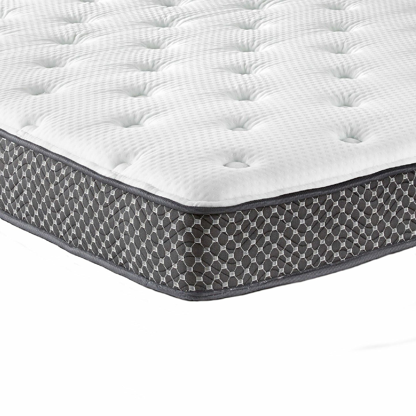 JourneyRest Cool 8" Hybrid RV Mattress corner view.